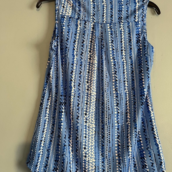 COPY - SELLING PERCEPTION CONCEPT TOP SIZE SMALL COLOR BLUE WITH BLUE AND WHITE… - Picture 2 of 11